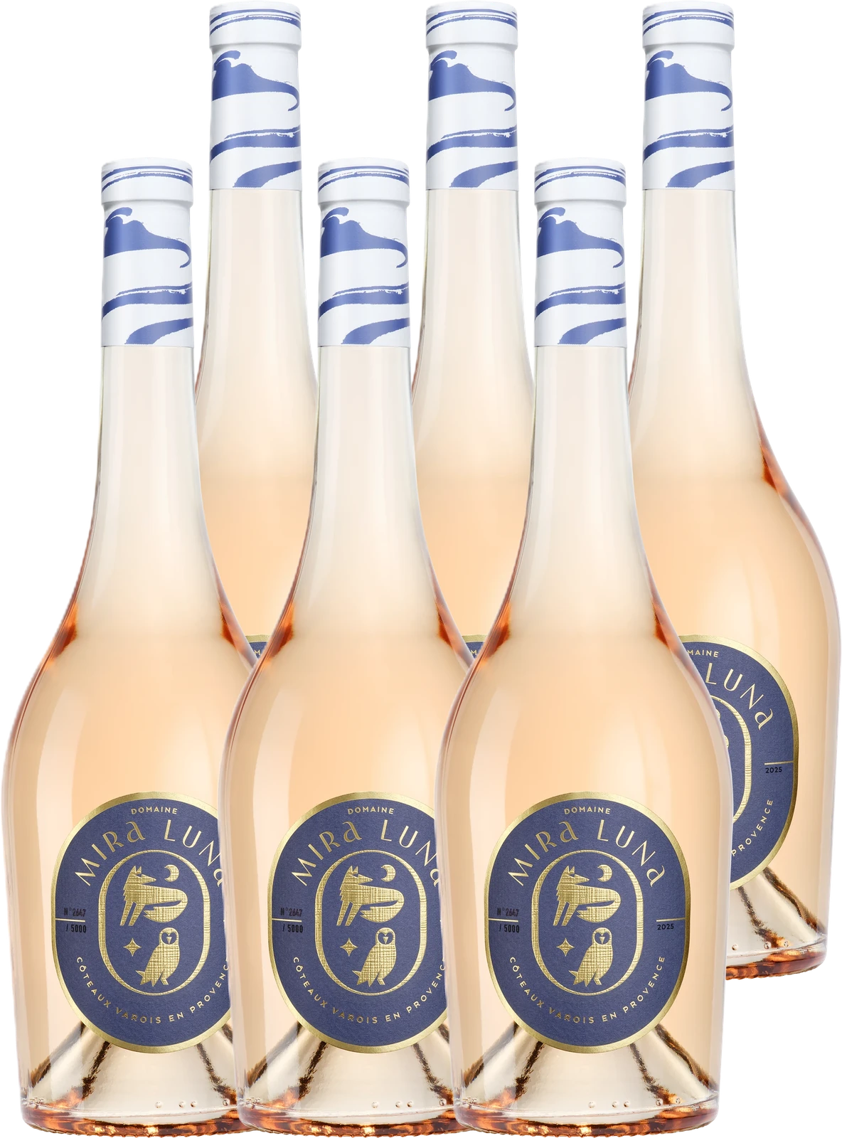 Sparpaket 6× Mira Luna Coteaux Varois en Provence Rosé 2025