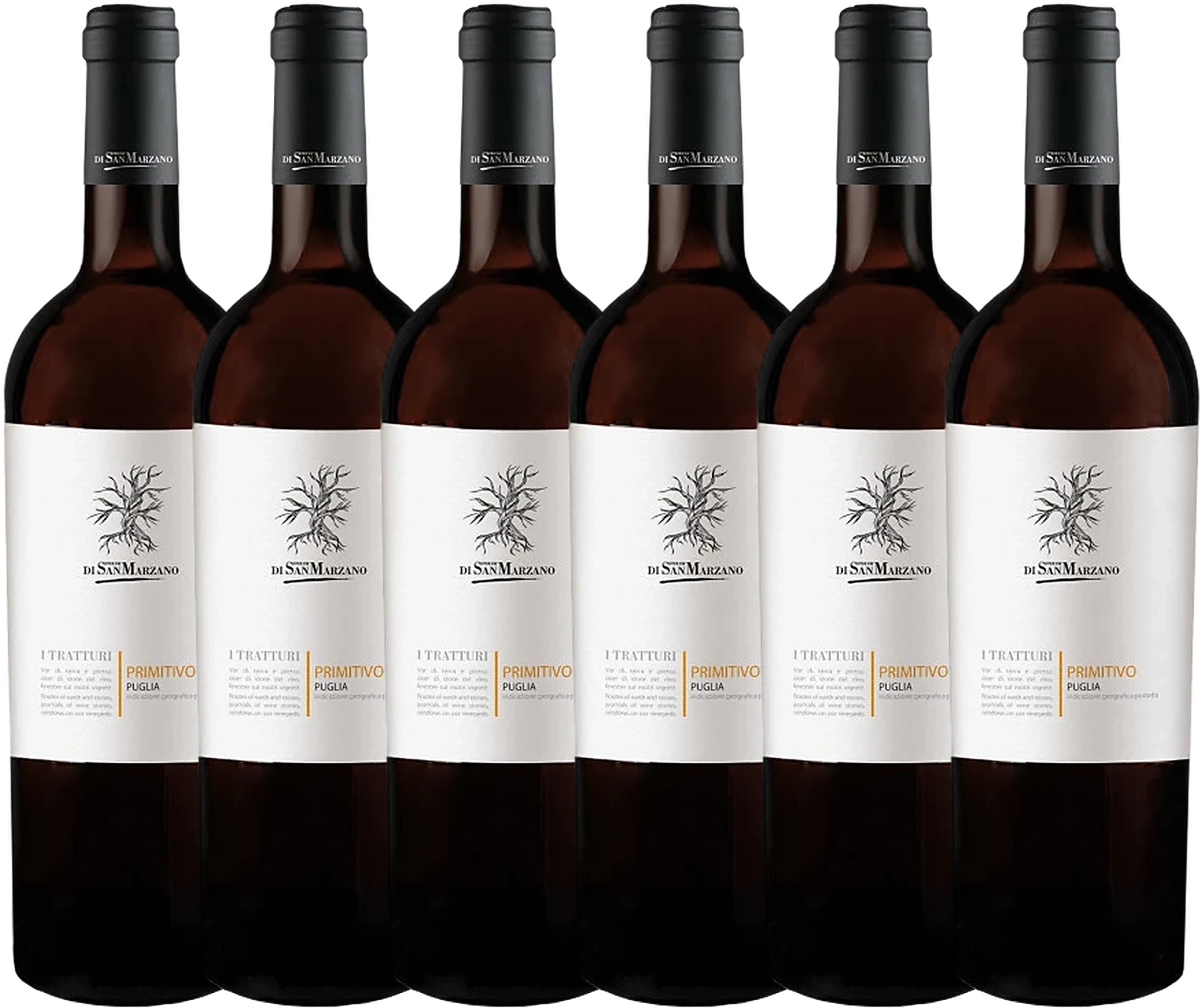 Sparpaket 6× I Tratturi Primitivo Puglia