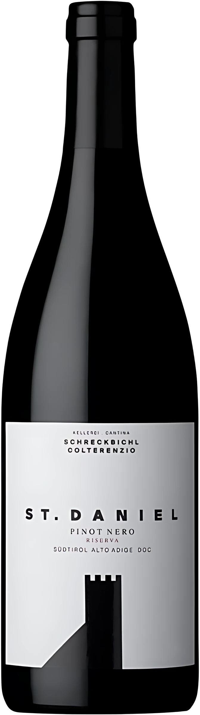 Weinflasche St. Daniel Blauburgunder Riserva von Kellerei Schreckbichl, Rotwein