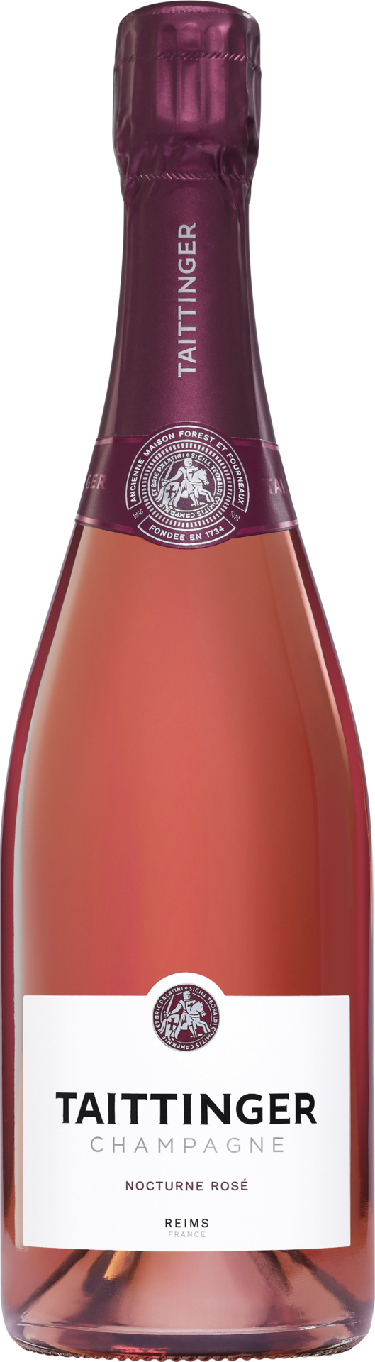 Champagne Taittinger Nocturne Sec City Lights Rosé