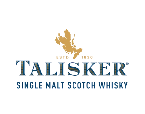 Talisker Logo – Destillerie auf der Isle of Skye, gegründet 1830, bekannt für rauchige Single Malt Whiskys