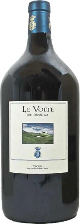 Tenuta dell'Ornellaia Le Volte 6,0L Methusalem Rotwein in großer Flasche mit Etikett