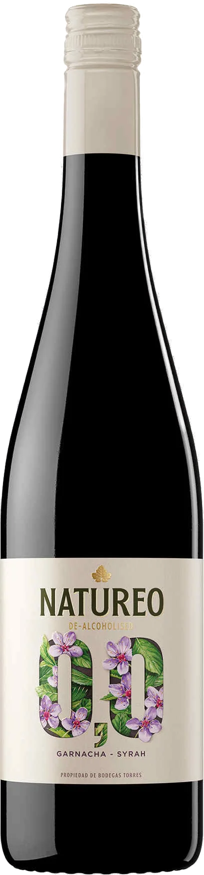 Torres Natureo Free Tinto alkoholfreier Rotwein, dunkle Flasche mit rotem Etikett
