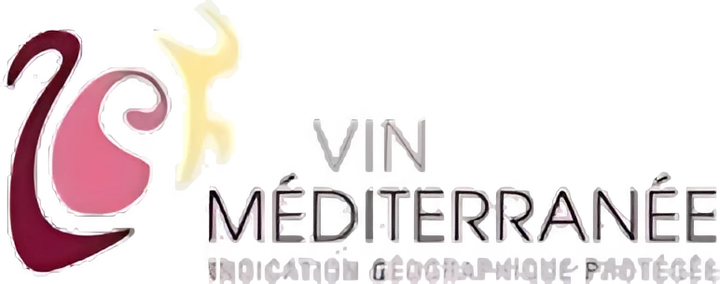 Logo der Winzerkooperative Vignerons de la Méditerranée aus dem Languedoc, Südfrankreich