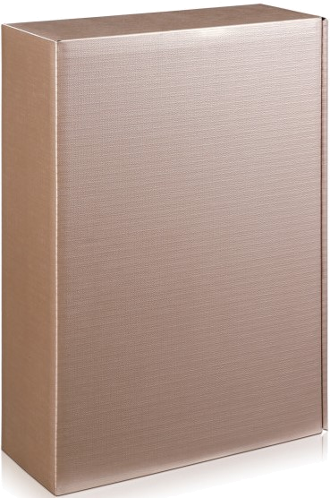 Geschenkkarton 3er goldfarbend
