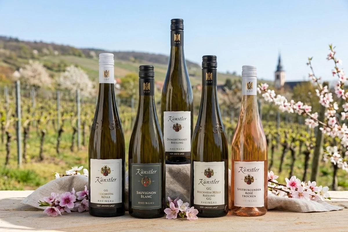 Veranstaltungsankündigung Wine & Dine im Weingut Künstler am 18.04.2026, organisiert von Vinoscout