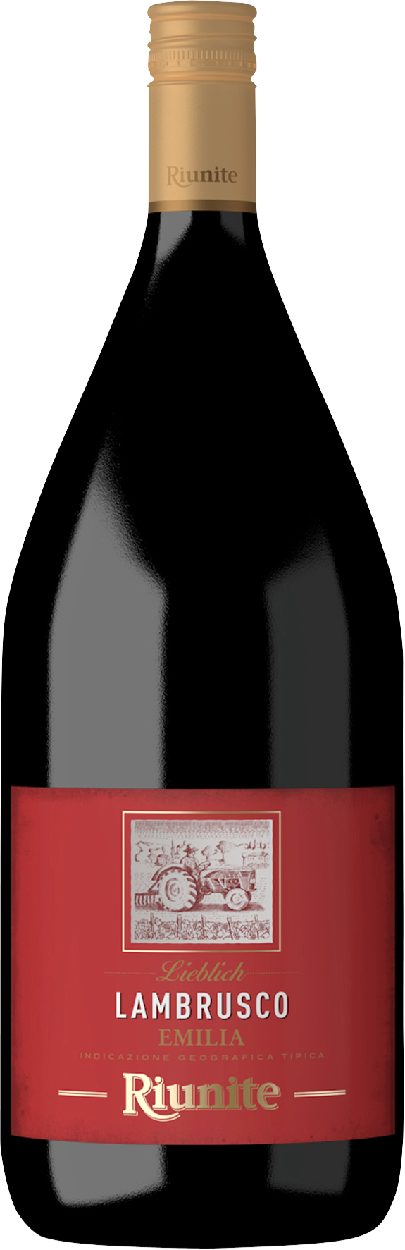 Cantine Riunite Lambrusco Dolcezza Rosso Emilia IGT Magnum