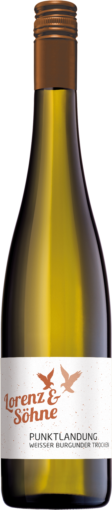 Lorenz & Söhne Weisser Burgunder Qualitätswein trocken "Punktlandung"