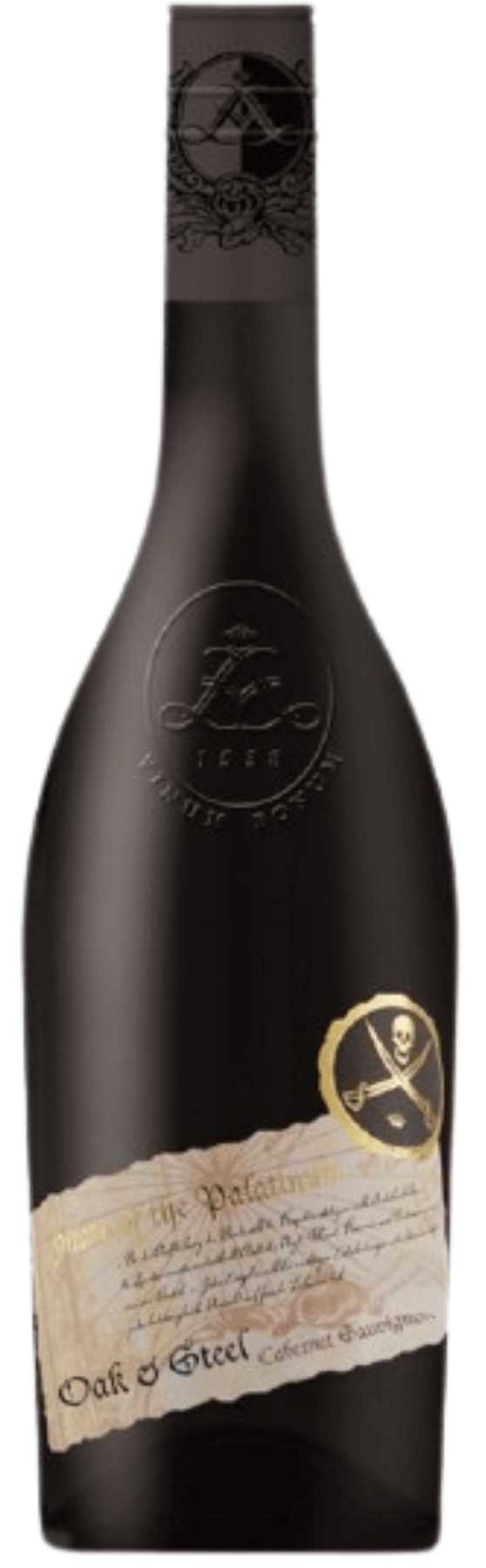 Pirates of Palatinum Cabernet Sauvignon oak & steel