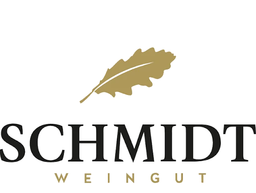 Logo des Weinguts Schmidt, ökologischer Weinbau seit 1987 in Deutschland.