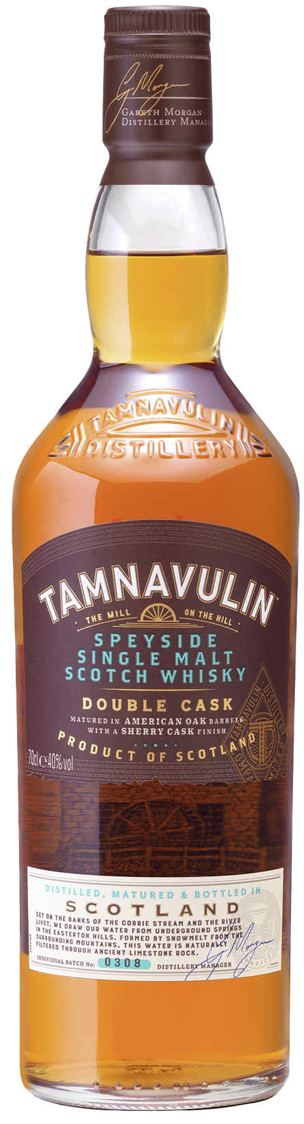 Tamnavulin Speyside Double Cask Single Malt Whisky