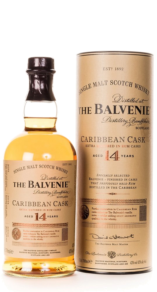 Balvenie Caribbean Cask 14 Years Single Malt Whisky