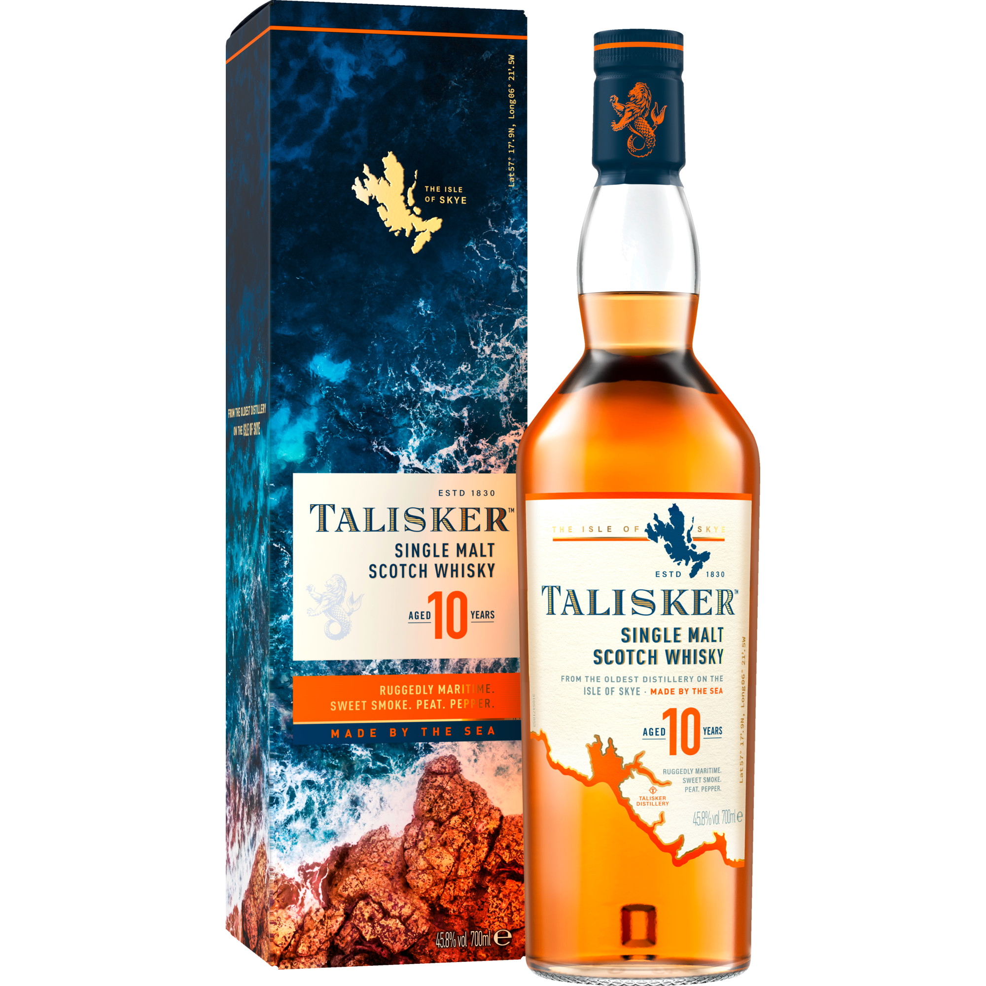 Talisker Skye Single Malt Whisky 10 Years Old