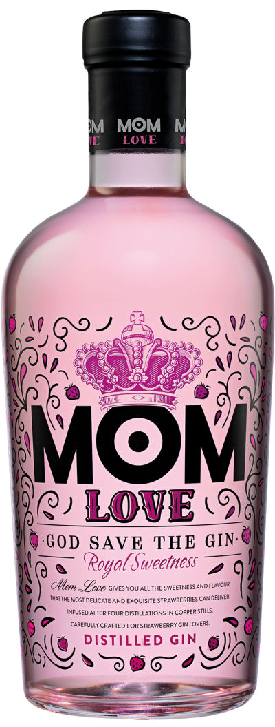 MOM Love God save the Pink Gin