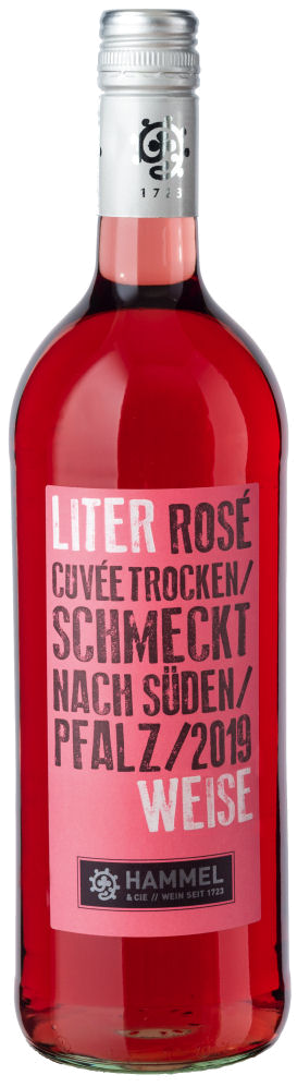 Hammel & Cie Literweise Cuvée Rosé trocken 1,0L