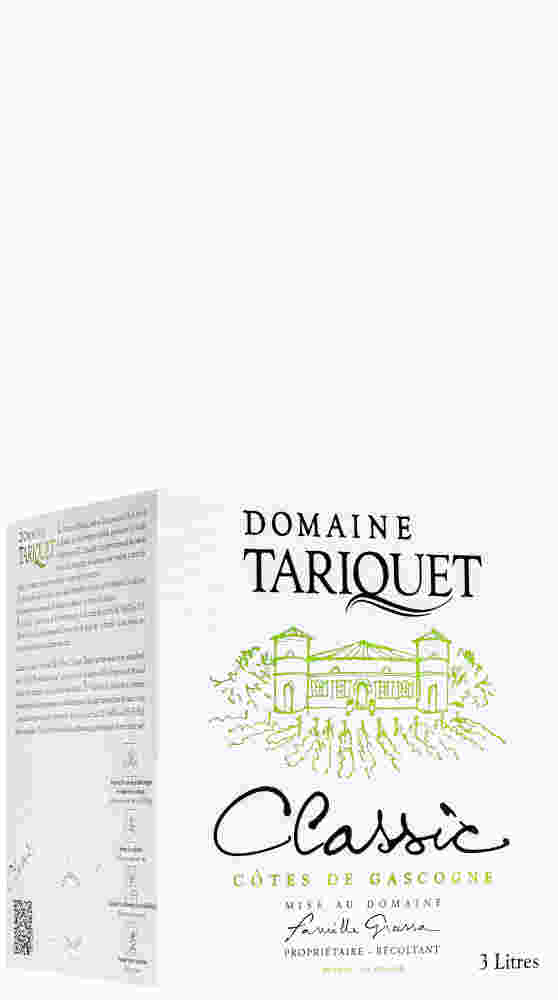 Domaine Tariquet Classic Blanc 3 Liter Bag in Box