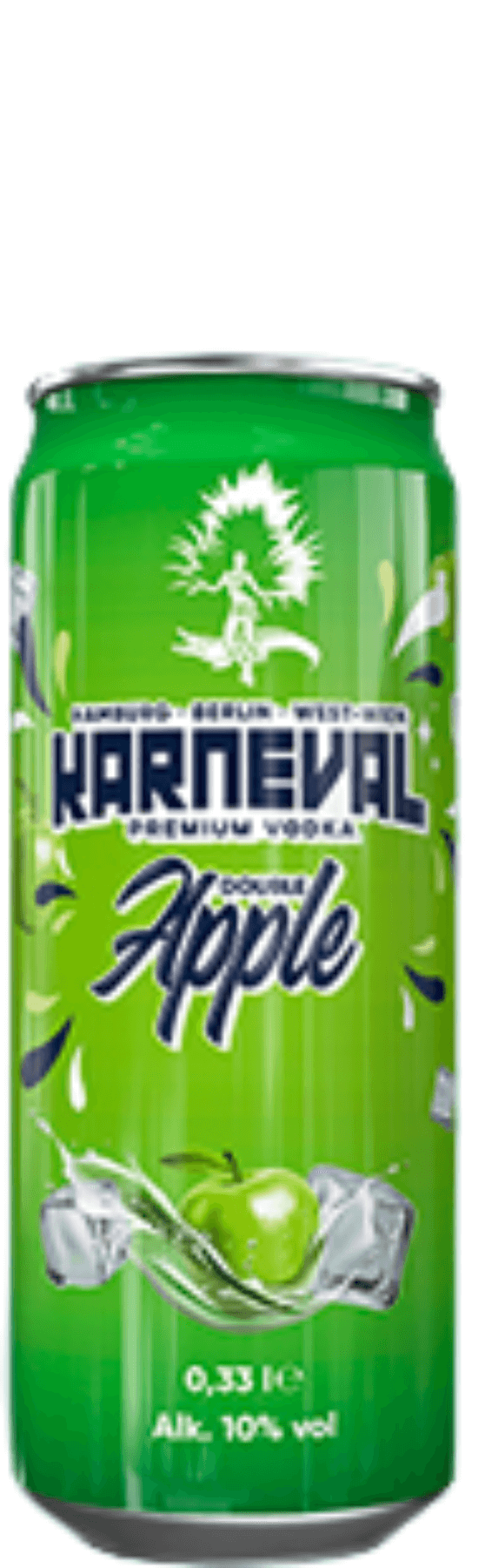 Karneval Vodka Double Apple Mix 0,33 l Dose