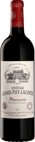 Chateau Grand Puy Lacoste Pauillac - Jahrgang: 2019