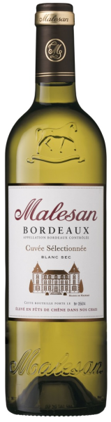 Malesan Bordeaux Blanc Sec - Jahrgang: 2021