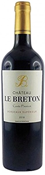 Chateau Le Breton Bordeaux Rouge 6,0 - Jahrgang: 2018