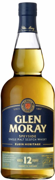 Glen Moray Speyside Single Malt Whisky 12 Years