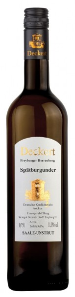 Freyburger Herrenberg Spätburgunder trocken - Jahrgang: 2018
