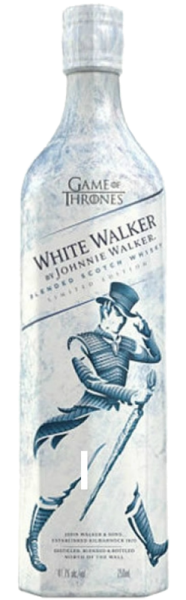 Johnnie Walker White Walker Games of Thrones Edition Blended Scotch Whisky