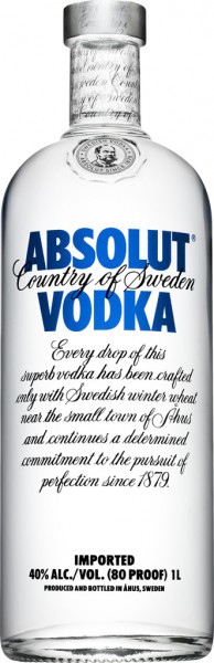 Absolut Vodka 1,0 Liter