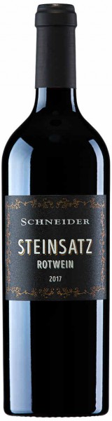 Markus Schneider Steinsatz Rotwein - Jahrgang: 2017