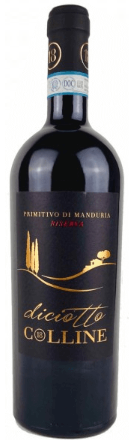 Diciotto Colline Primitivo di Manduria | 2020 | trocken | Rotwein |  Vinoscout