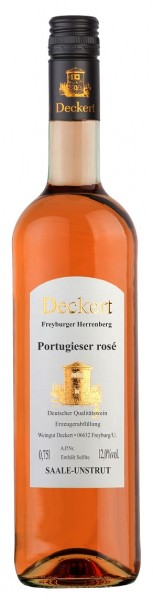 Freyburger Herrenberg Portugieser Rosé fruchtig - Jahrgang: 2020