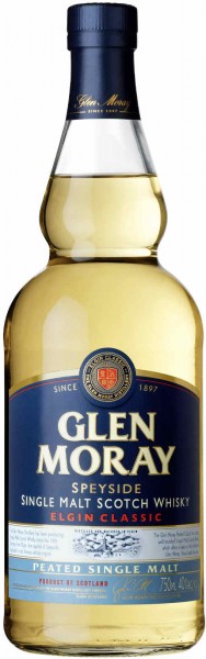Glen Moray Single Malt Peated Whisky