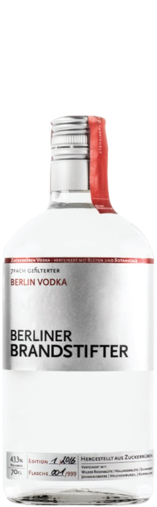 Berliner Brandstifter Vodka 43,3% vol. | Vinoscout